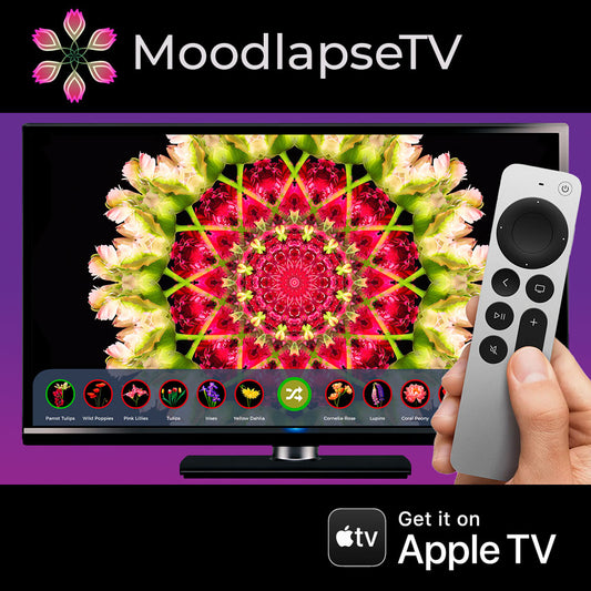 MoodlapseTV now available on AppleTV