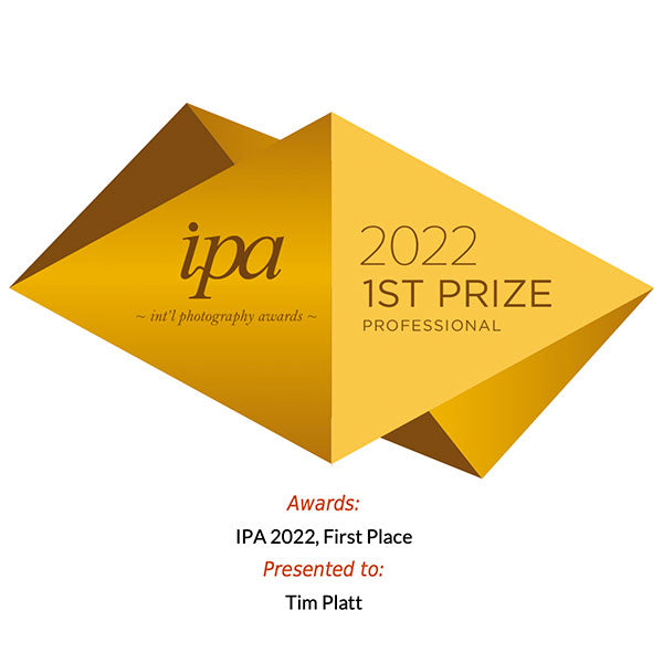 Tim Platt, First Prize winner at The International Photography Awards 2022